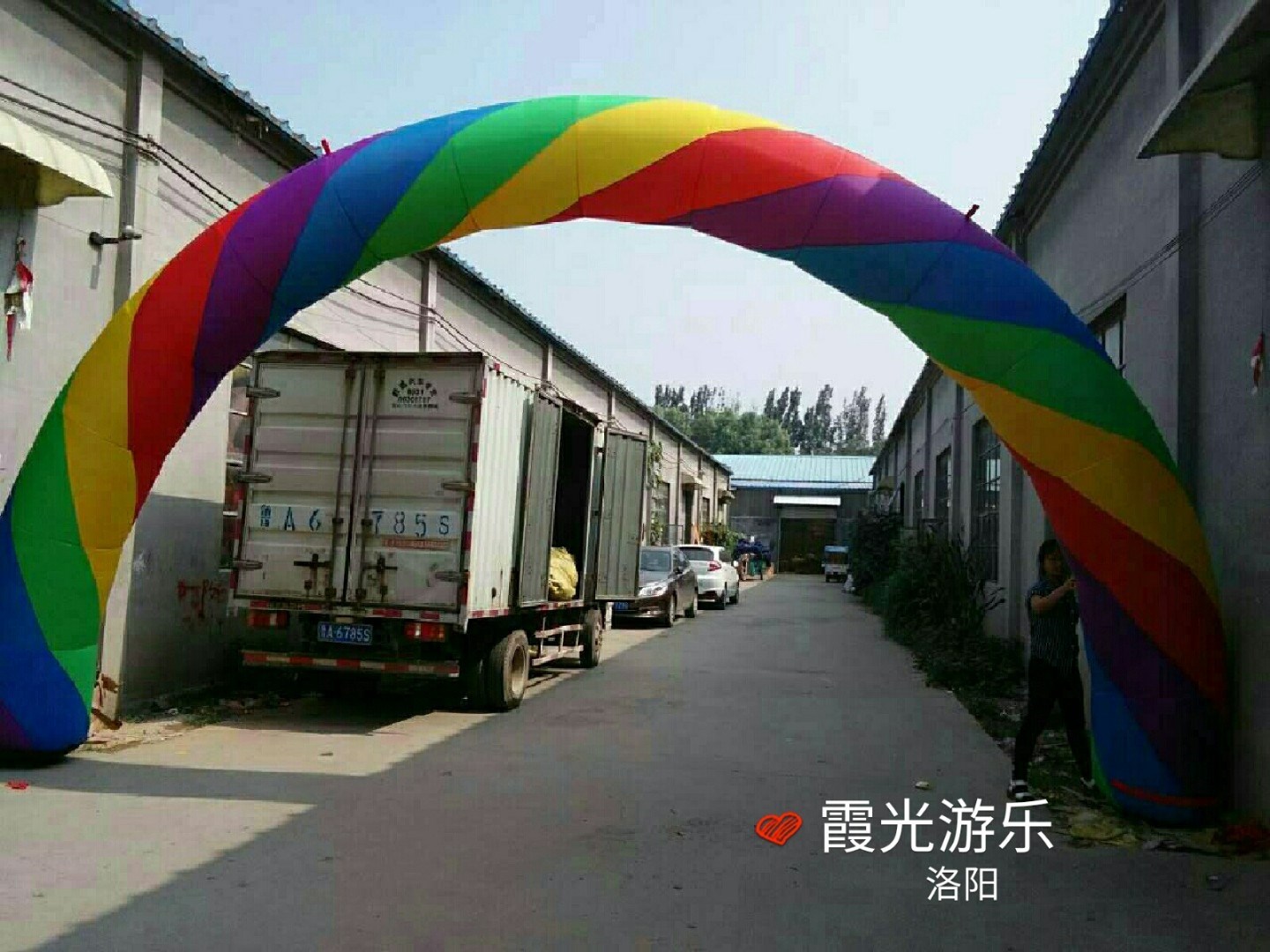 吴桥彩虹拱门